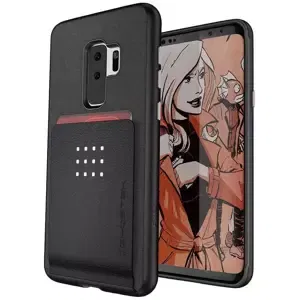 Kryt Ghostek - Samsung Galaxy S9 Plus Wallet Case, Exec 2 Series, Black (GHOCAS924)