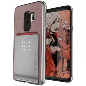 Kryt Ghostek - Samsung Galaxy S9 Plus Wallet Case, Exec 2 Series, Rose Gold (GHOCAS928)