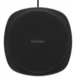 SPIGEN - ESSENTIAL F305W WIRELESS FASTCHARGER 9W/ULTRA THIN - BLACK(000CH22617)