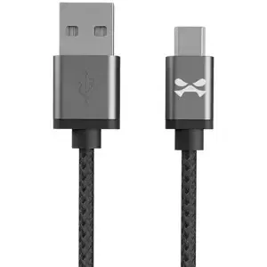 Kabel Ghostek - NRGline Micro USB 3m , Black/Graphite (GHOCBL036)