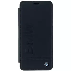 Pouzdro BMW - Samsung Galaxy S9 Plus Signature Leather Book Case - Black (BMFLBKS9LLLSB)