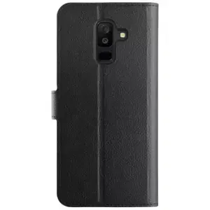 Pouzdro XQISIT - Slim Wallet Selection for Samsung Galaxy A6+ , Black