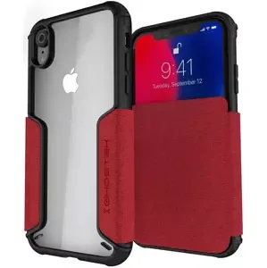 Kryt Ghostek - Apple iPhone XR Wallet Case Exec 3 Series, Red (GHOCAS1069)
