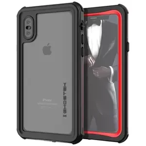 Kryt Ghostek - Apple iPhone XS / X Waterproof Case Nautical 2 Series, Red (GHOCAS1074)