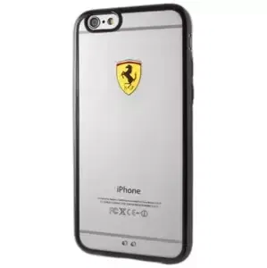 Kryt Ferrari - Racing Hard Case Apple iPhone 6/6s Plus - Transparent (FEHCP6BK)