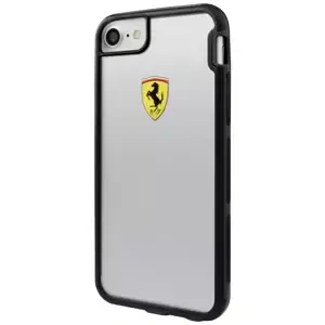 Kryt Ferrari -  Racing Shockproof Hard Case Apple iPhone 7 - Transparent (FEHCP7TR3)