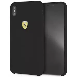 Kryt Ferrari - Silicone Hard Case Apple iPhone Xs Max - Black (FESSIHCI65BK)