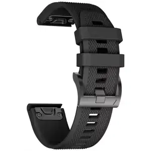 Řemínek TECH-PROTECT SMOOTH GARMIN FENIX 5 (22MM) BLACK(5906735412635)