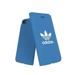 Pouzdro ADIDAS - OR Booklet Case BASIC FW18/FW19 for iPhone 6/6S/7/8 bluebird/white (31585)