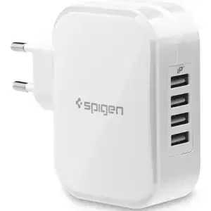 Nabíječka SPIGEN - F401 4 Port Network Charger, White (000AD23963)