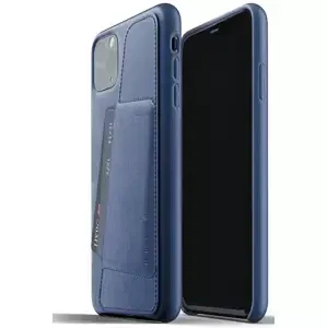 Kryt MUJJO Full Leather Wallet Case for iPhone 11 Pro Max - Monaco Blue (MUJJO-CL-004-BL)