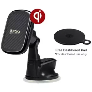Držák Pitaka MagMount Qi Wireless Dashboard Mount (CMS3001Q)