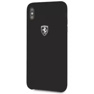 Kryt Ferrari Hardcase iPhone Xs Max black Silicone Off track (FEOSIHCI65BK)