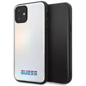 Kryt Guess iPhone 11 silver hard case Iridescent (GUHCN61BLD)