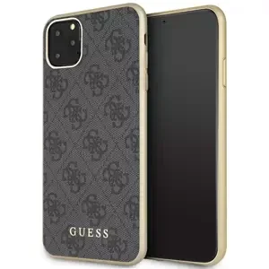 Kryt Guess iPhone 11 Pro Max grey hard case 4G Collection (GUHCN65G4GG)