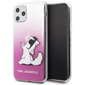 Kryt Karl Lagerfeld iPhone 11 Pro hardcase pink Choupette Fun (KLHCN58CFNRCPI)