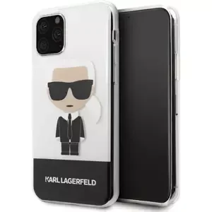 Kryt Karl Lagerfeld iPhone 11 Pro transparent Ikonik Karl (KLHCN58TPUTRIC)