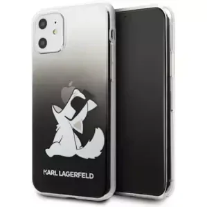 Kryt Karl Lagerfeld iPhone 11 hardcase black Choupette Fun (KLHCN61CFNRCBK)