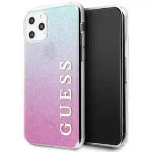 Kryt Guess iPhone 11 Pro Max pink blue hard case Glitter Gradient (GUHCN65PCUGLPBL)