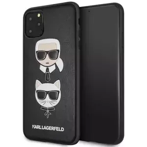 Kryt Karl Lagerfeld iPhone 11 Pro Max hardcase black Karl & Choupette (KLHCN65KICKC)