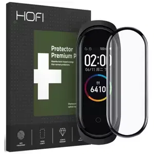 Ochranné sklo HOFI HYBRID GLASS XIAOMI MI BAND 4 BLACK (5906735415926)