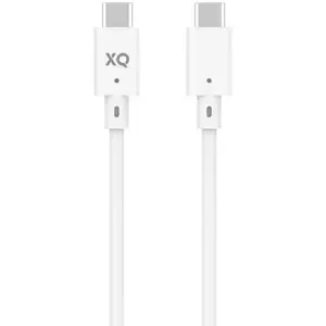 Kabel XQISIT Charge & Sync USB C 3.1 to USB C 3.1 150cm White (35635)