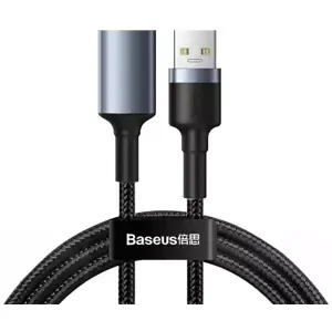 Kabel Baseus cafule Cable USB3.0 Male To USB3.0 Female 2A 1m Dark gray (6953156214460)