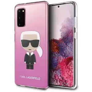 Pouzdro Karl Lagerfeld S20 - pink Karl Ikonik (KLHCS62TRDFKPI)