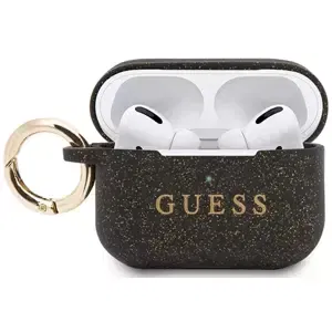 Kryt Guess AirPods Pro cover black Silicone GUACAPSILGLBK