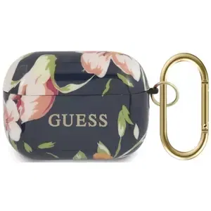 Kryt Guess AirPods Pro cover blue N.3 Flower Collection GUACAPTPUBKFL03