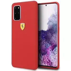 Kryt Ferrari Hardcase S20+ G985 Red Silicone (FESSIHCS67RE)