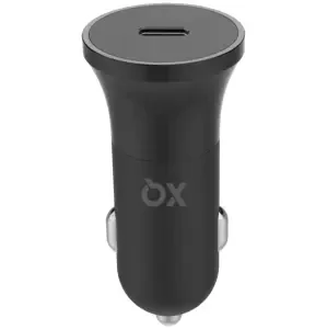 Nabíječka do auta XQISIT Car Charger Single USB C 18W PD black (36078)