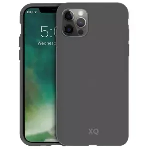 Kryt XQISIT Eco Flex Anti Bac for iPhone 12 / 12 Pro Mountain Grey  (42350)