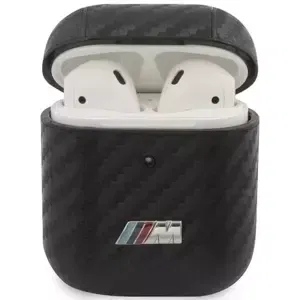 Kryt BMW AirPods cover black PU Carbon M Collection