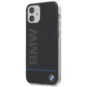 Kryt Etui BMW BMHCP12SPCUBBK iPhone 12 mini 5,4" black hardcase Signature Printed Logo (BMHCP12SPCUBBK)