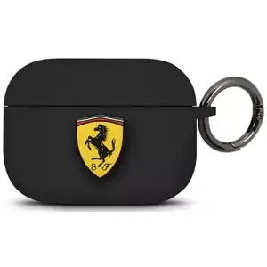 Kryt Ferrari FEACAPSILGLBK AirPods Pro cover black Silicone (FEACAPSILGLBK)