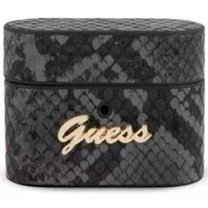 Kryt Guess GUACAPPUSNSMLBK AirPods Pro cover black Python Collection (GUACAPPUSNSMLBK)