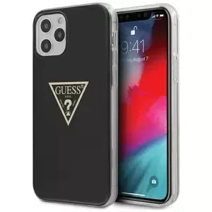 Kryt Guess GUHCP12MPCUMPTBK iPhone 12/12 Pro 6,1" black hardcase Metallic Collection (GUHCP12MPCUMPTBK)