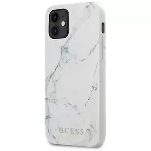 Kryt Guess GUHCP12SPCUMAWH iPhone 12 mini 5,4" white hardcase Marble (GUHCP12SPCUMAWH)