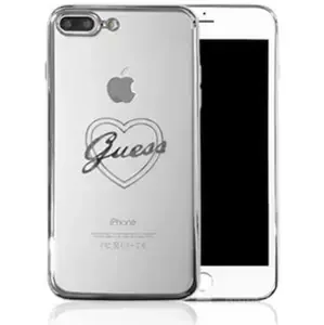 Kryt Guess GUHCP7LTRHS iPhone 6/7/8 Plus silver hardcase Signature Heart (GUHCP7LTRHS)