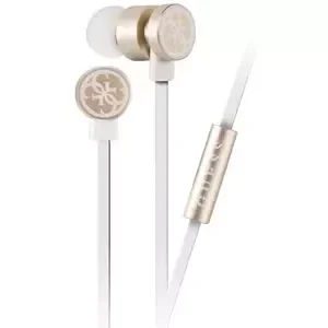 Sluchátka Guess headphones GUEPWIGO white&gold 3,5mm (GUEPWIGO)