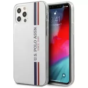 Kryt US Polo USHCP12LPCUSSWH iPhone 12 Pro Max 6,7" white Tricolor Collection (USHCP12LPCUSSWH)