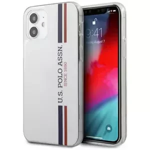 Kryt US Polo USHCP12SPCUSSWH iPhone 12 mini 5,4" white Tricolor Collection (USHCP12SPCUSSWH)