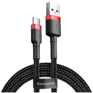 Kabel Baseus Cafule USB-C cable 2A 3m (Black+Red)