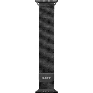 Řemínek Laut Steel Loop for Apple Watch 38mm black (LAUT_AWS_ST_BK )