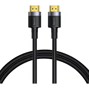 Kabel Baseus Cafule 4KHDMI Male To 4KHDMI Male Adapter Cable 2m Black