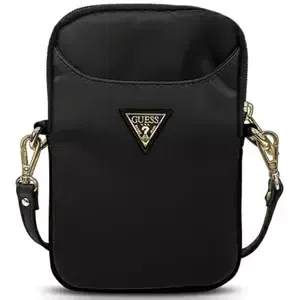 Pouzdro Guess Sleeve Black Nylon Triangle Logo (GUPBNTMLBK)