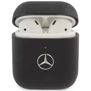 Pouzdro Mercedes AirPods cover Black Electronic Line (MEA2CSLBK)