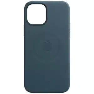 Kryt Apple iPhone 12 mini Leather Case with MagSafe - Baltic Blue (MHK83ZM/A)