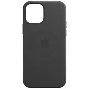 Kryt Apple iPhone 12 Pro Max Leather Case with MagSafe - Black (MHKM3ZM/A)